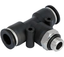 Фитинг тройник трубки ПВХ (10 шт; 12 мм; наружная резьба M8х1) ДАЛИ-авто DA-01829