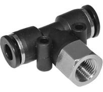 Фитинг тройник трубки ПВХ (10 шт; 10 мм; внутренняя резьба M12х1.25) ДАЛИ-авто DA-01836