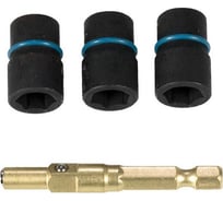 Головка торцевая разъемная Impact Gold c хвостовиком (3 шт; 10х61 мм) Makita B-40375