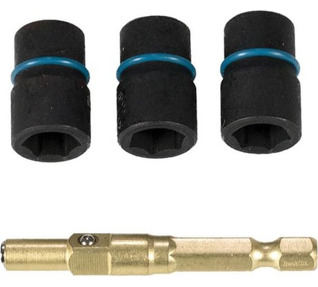 Головка торцевая разъемная Impact Gold c хвостовиком (3 шт; 10х61 мм) Makita B-40375