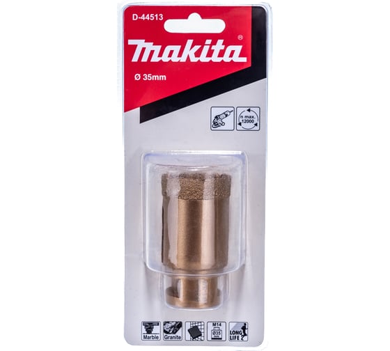 Коронка алмазная (35 мм; M14x2) Makita D-44513 1