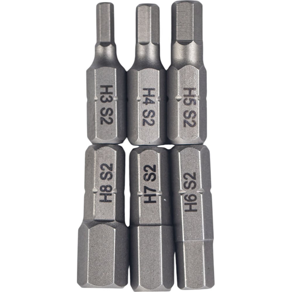 НаборбитHEX,25мм,6штVIRA303244