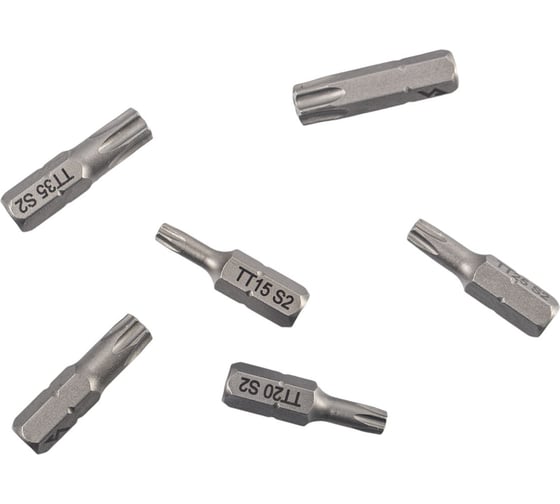Набор бит TORX, 25 мм, 6 шт VIRA 303243