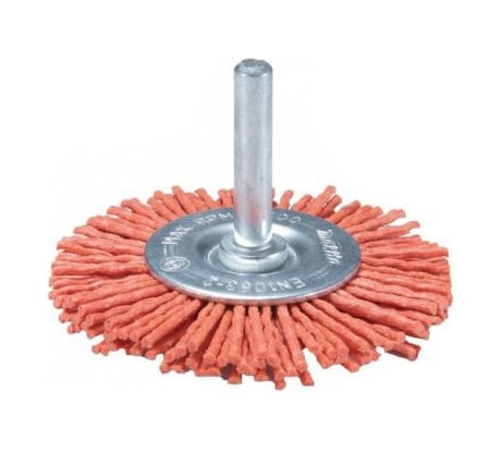 Щетка нейлоновая дисковая (100 мм; Р80; хвостовик 6 мм) Makita D-45602