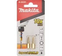Насадка C-form Impact Gold (2 шт; T10; 25 мм) Makita B-28391