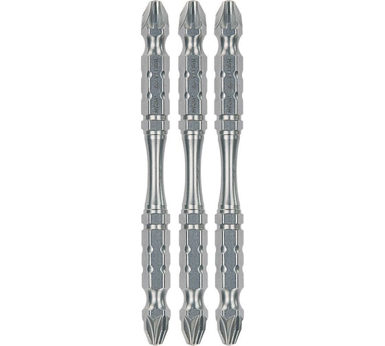 Насадка двухсторонняя E-form MZ Silver Torsion (3 шт; PZ1; 65 мм) Makita B-21901 1
