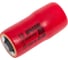 Головка торцевая шестигранная изолированная VDE (12 мм; 3/8"; 1000V) Unior 3838909191638 1