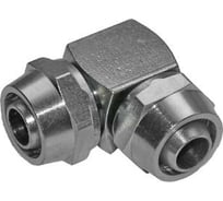 Фитинг металлический зажимной угловой для трубки ПВХ (10 шт; 4-6 мм) ДАЛИ-авто DA-02426