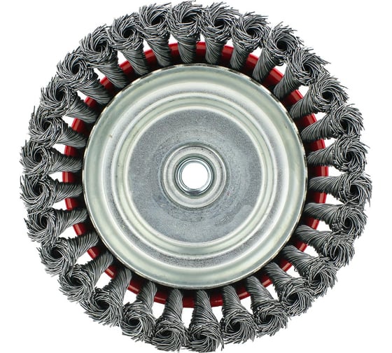 Корщетка чашка 150 мм, М14, жесткая крученая проволока 0.5 мм Diamond Industrial DIDSHH15014