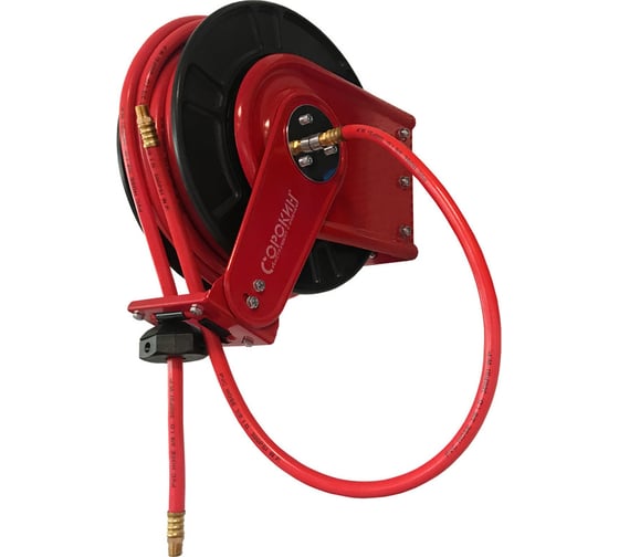 Шланг воздушный 15 м, 3/8", PVC, на катушке 2.222