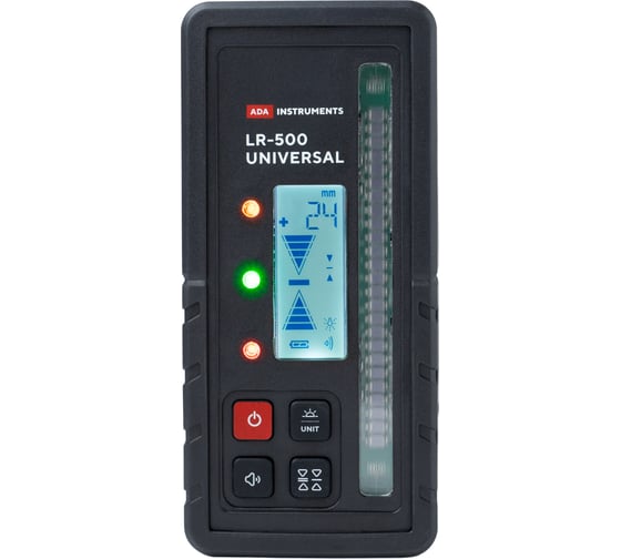 Универсальный приемник лазерного луча LR-500 R/G для зеленого и красного луча ADA А00726