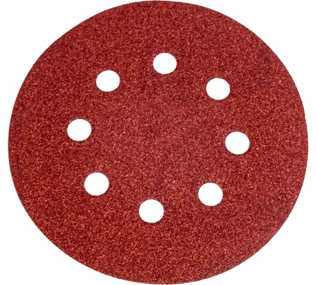 Самозацепляемый шлифовальный круг PS18EK 125 мм, P100, 8 отверстий Klingspor 270443