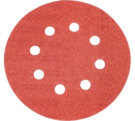 Самозацепляемый шлифовальный круг PS18EK 125 мм, P240, 8 отверстий Klingspor 270606