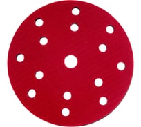 Мягкая подложка для абразивных кругов d-150 мм, 15 отв., 10 мм SOLID 33-150