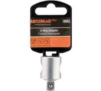 Переходник PRO 1/2-3/8"DR, с отверстием 12 мм Автоdело 16174