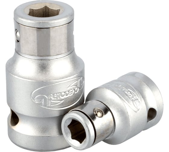 Переход адаптер 3/8"-1/4" для бит-вставок Автоdело 16381