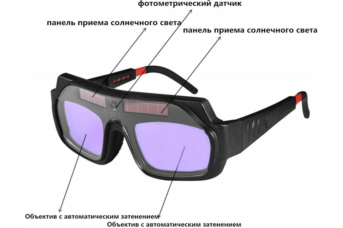 Очки для сварки Хамелеон в чехле Профессионал 079035 - выгодная цена ...