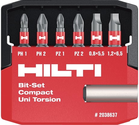 Набор насадок S-BSC UNI (7 предметов; 25 мм) Hilti 2038637
