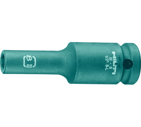 Головка ударная 6-гранная удлиненная SI-S (8 мм; 1/2DR) Hilti 2070385