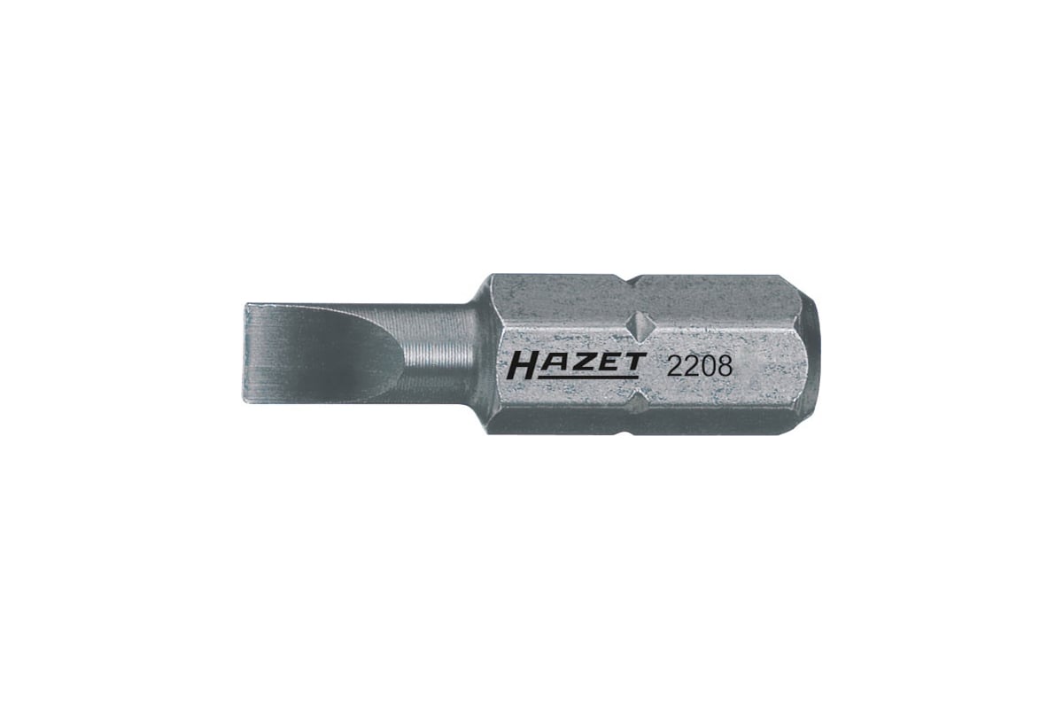 Насадка бита для винтов со шлицем 1/4" HAZET 2208-4 - выгодная цена ...