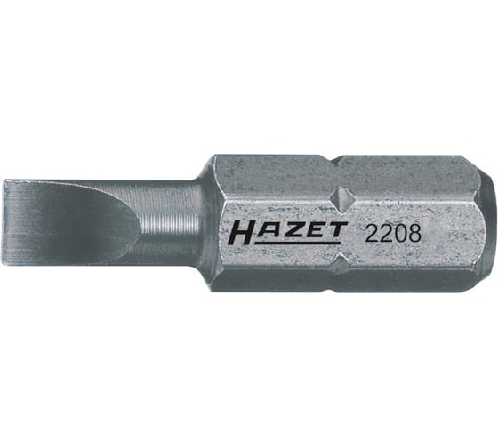 Насадка бита для винтов со шлицем 1/4" HAZET 2208-4
