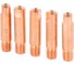 Сварочный наконечник для горелки MIG/MAG E-CU, M6x25, 1 мм, 5 шт NORDBERG WMI-N10 3