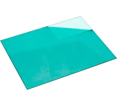 Стекло защитное поликарбонат (10 шт; 121x69 мм) ATLASWELD ATL12169POL1