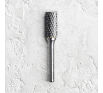 Бор-фреза твердосплавная форма B (цилиндр с режущим торцом) d6x16хL56 мм, хв-к 6 мм Advancetool ADT-6XB6B