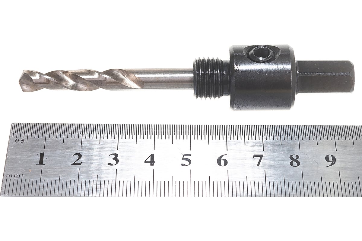 Хвостовик для биметаллических коронок (14-30 мм; 3/8; HEX) Sturm 1090 ...