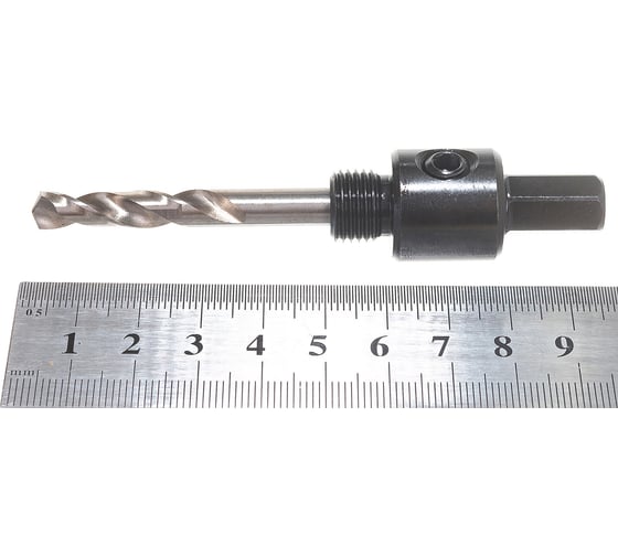 Хвостовик для биметаллических коронок (14-30 мм; 3/8; HEX) Sturm 1090-04-HEX-3/8