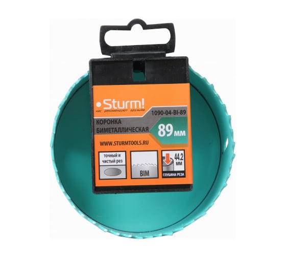 Коронка BI-METAL 89 мм Sturm 1090-04-BI-89