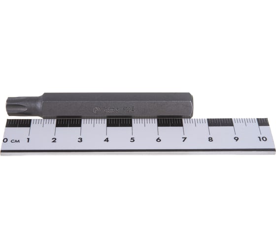Бита TORX (Т45; 75 мм; хв-к 10 мм) HANS 043-7T45