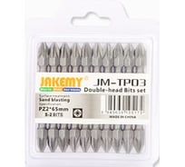 Бита JM-TP03 (10 шт; PZ2; 65 мм) Jakemy 3792