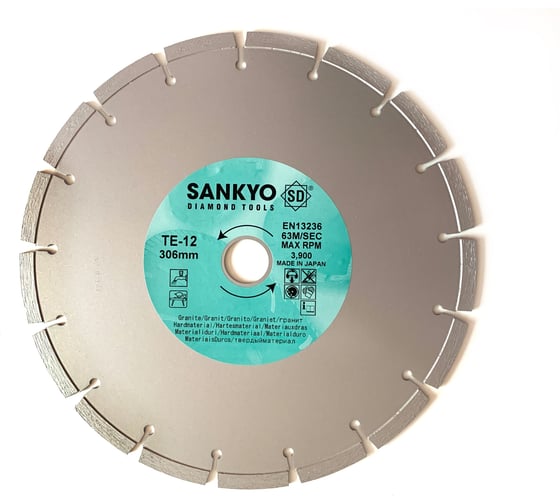 Диск алмазный 1А1RSS (306x3x10х30 мм) Sankyo TE-12 1
