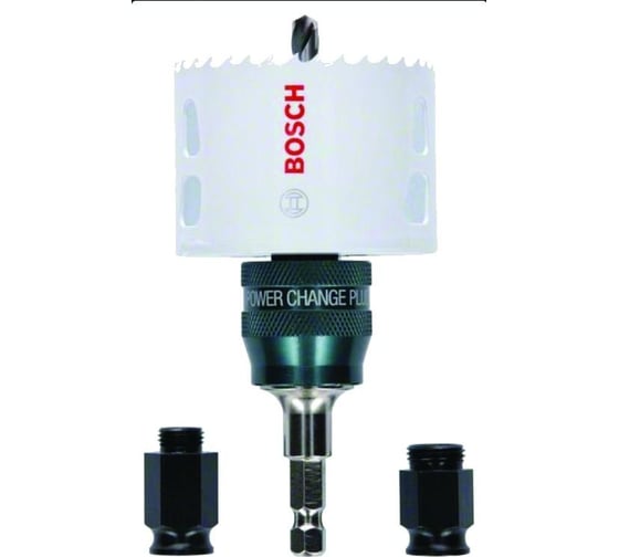 Коронка с адаптерами KIT HSS-BIM 68 мм Bosch 2608594301 1