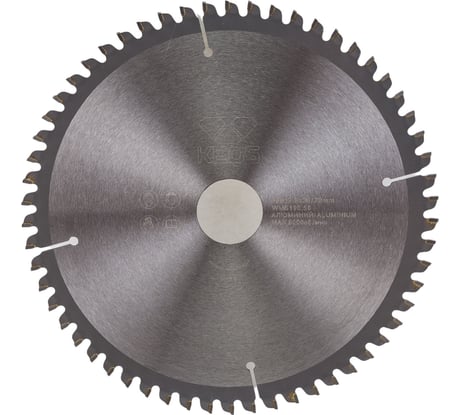 Диск пильный по цветным металлам и ламинату (190x30/20 мм; Z58) KEOS WMB190.58