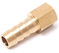 Штуцер пневматический внутр. резьба 1/4"- елочка 10 мм Partner PA-FFH04/06(9244)