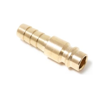 Штуцер для быстроразъема "елочка" 6 мм, латунный Partner PA-BSE2-2PH(17679)