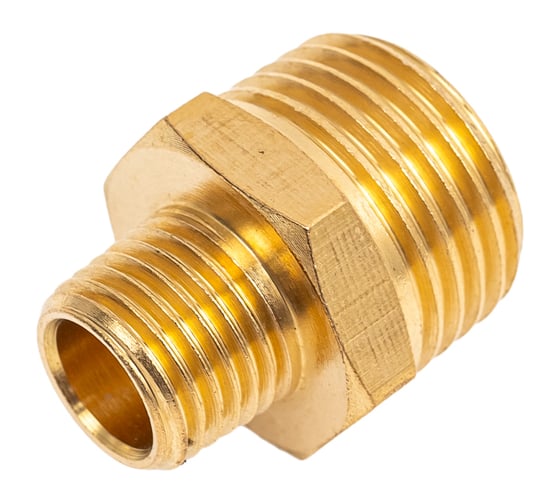 Соединитель резьбовой наруж. резьба 1/2"x1/4" Partner PA-MM08/04(9254)