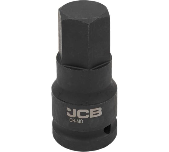 Головка-бита ударная 6-гранная 28 мм, 3/4"DR JCB JCB-26410028MPB(60329) 1