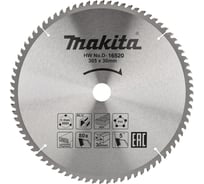 Пильный диск для алюминия 305x30 мм, 80T Makita D-16520