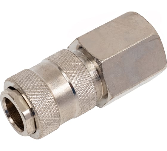 Быстроразъем пневматический с клапаном и внутренней резьбой 1/2" Partner PA-SE1-4SF(9210) 1