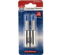 Коронка алмазная по керамике и стеклу 12x55 мм, 2 шт TORGWIN T1893727