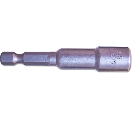 Ключ-насадка магнитная (8 мм, 65 мм, CrV) SANTOOL 031508-165-008
