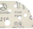 Шлифовальный круг 150 мм, Р240, 15 отверстий, красный, 10 шт Vitatools R-150-P240-10-15 3