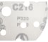 Шлифовальный круг 150 мм, Р320, 15 отверстий, 10 шт Vitatools R-150-P320-10-15 5