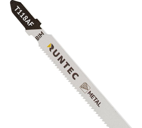 Пилки для лобзика по металлу T 118 AF, BIM, 5 шт RUNTEC RT-T118AF