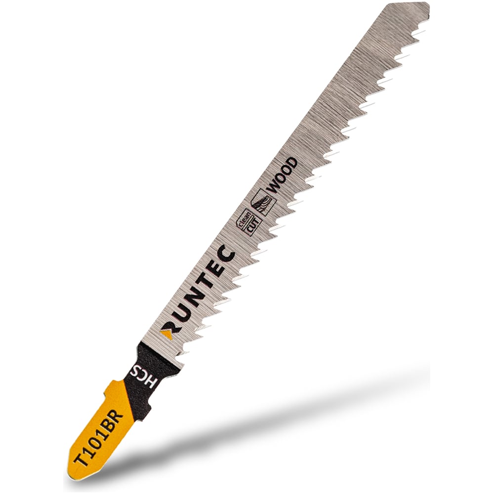 Пилки для лобзика по дереву T 101 BR, HCS, 5 шт RUNTEC RT-T101BR ...
