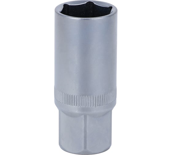 Головка торцевая свечная 21 мм, 1/2"DR, хром-ванадий ЕРМАК 736-236