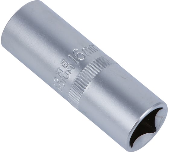 Головка торцевая свечная 16 мм, 1/2"DR, хром-ванадий ЕРМАК 736-235